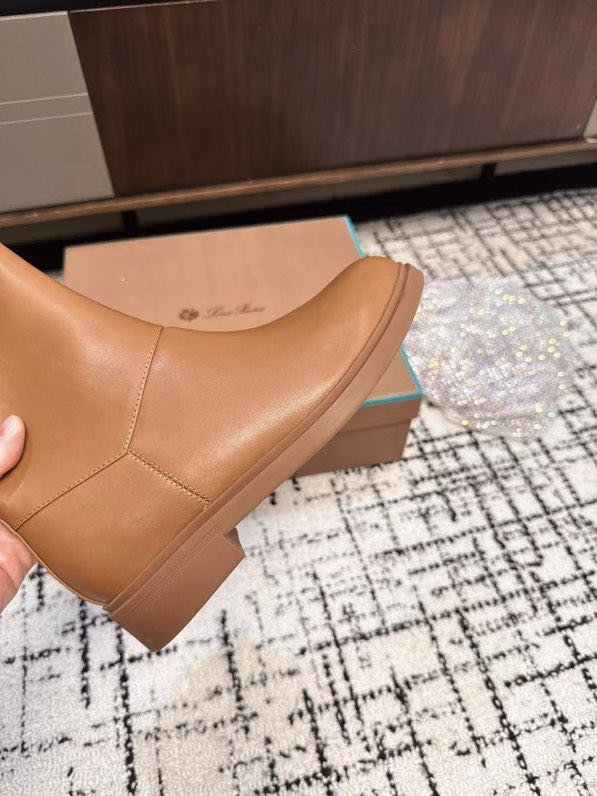 Boots leather women's фото 3