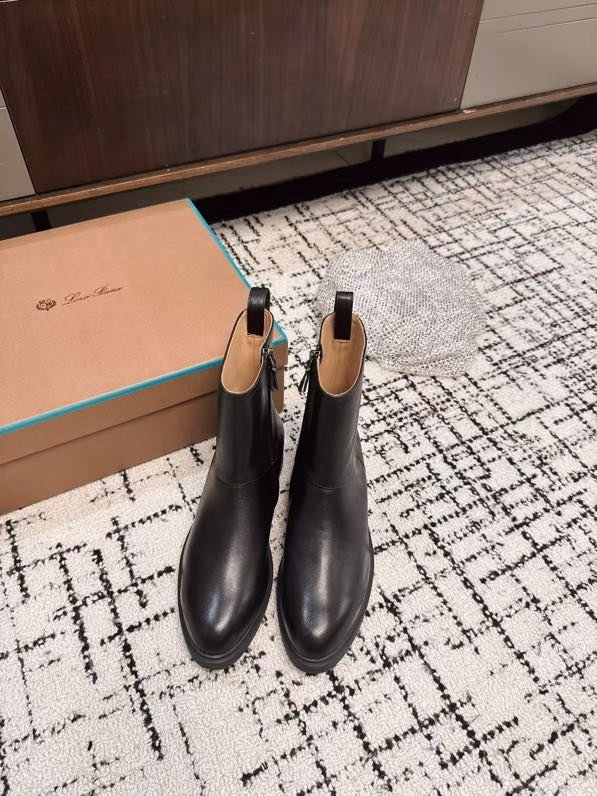 Boots leather women's фото 3