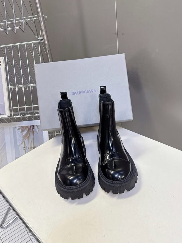 Boots leather women's фото 3