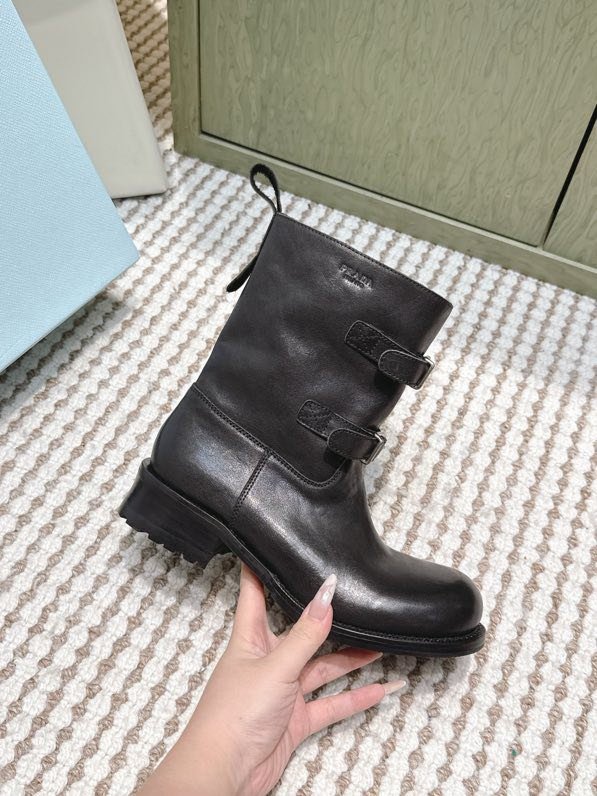 Boots leather women's фото 3