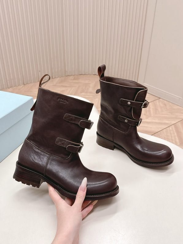 Ботинки кожаные женские фото 3