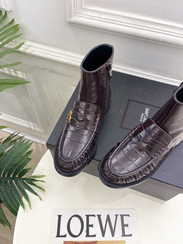 Ботинки кожаные женские фото 3