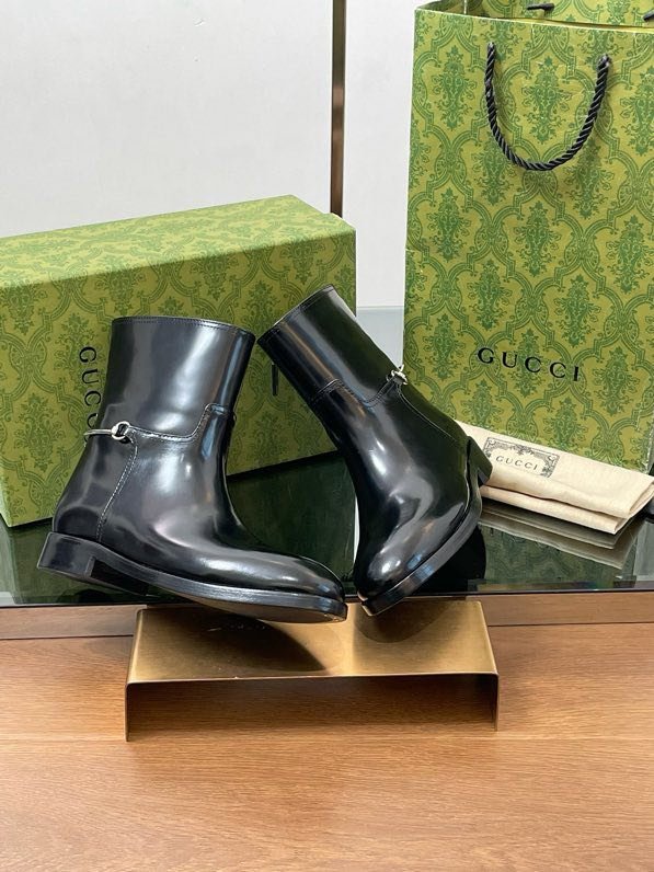 Ботинки кожаные женские фото 4