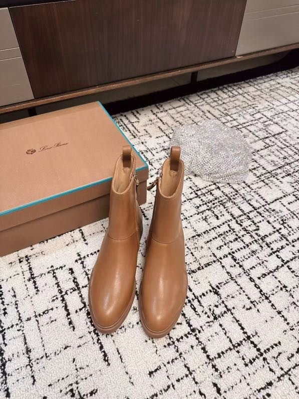 Boots leather women's фото 4