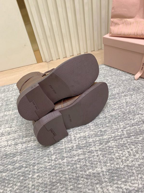 Ботинки кожаные женские фото 4