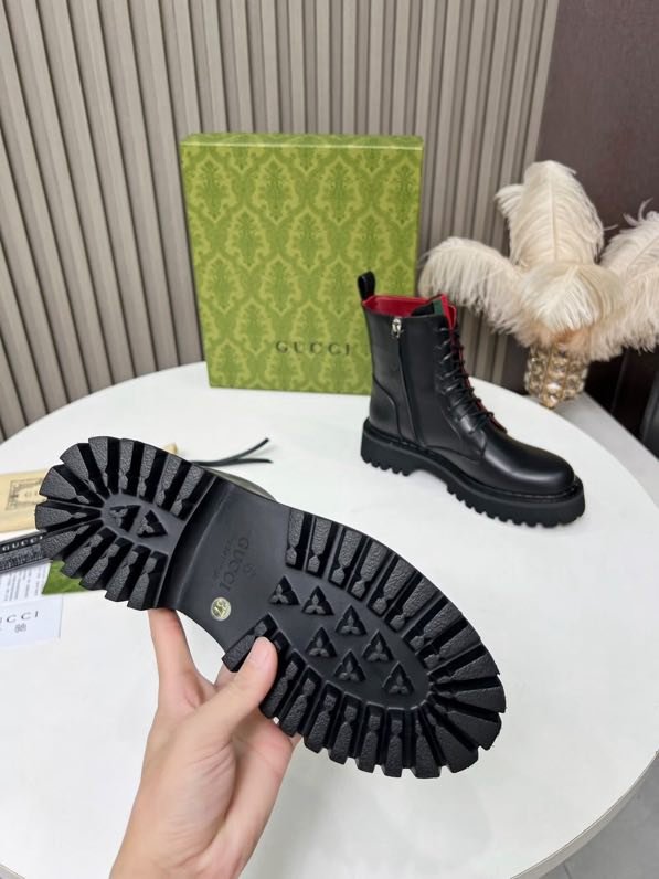 Ботинки кожаные женские фото 4