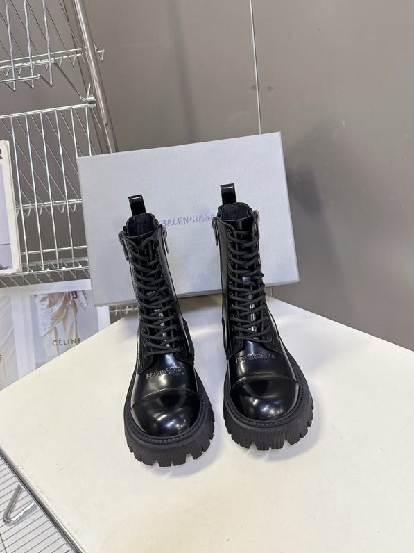 Boots leather women's фото 4