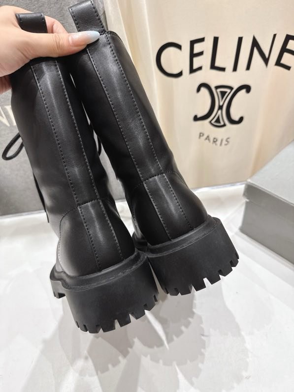 Boots leather women's фото 4