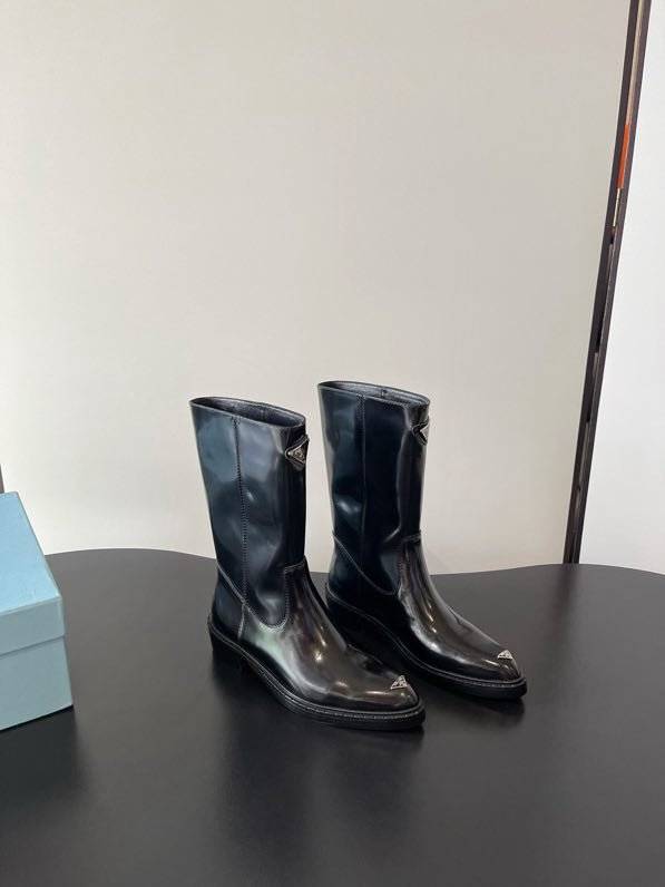 Ботинки кожаные женские фото 4