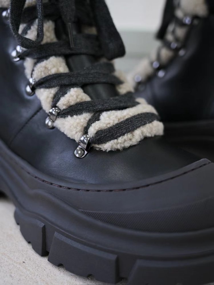 Boots leather women's фото 4