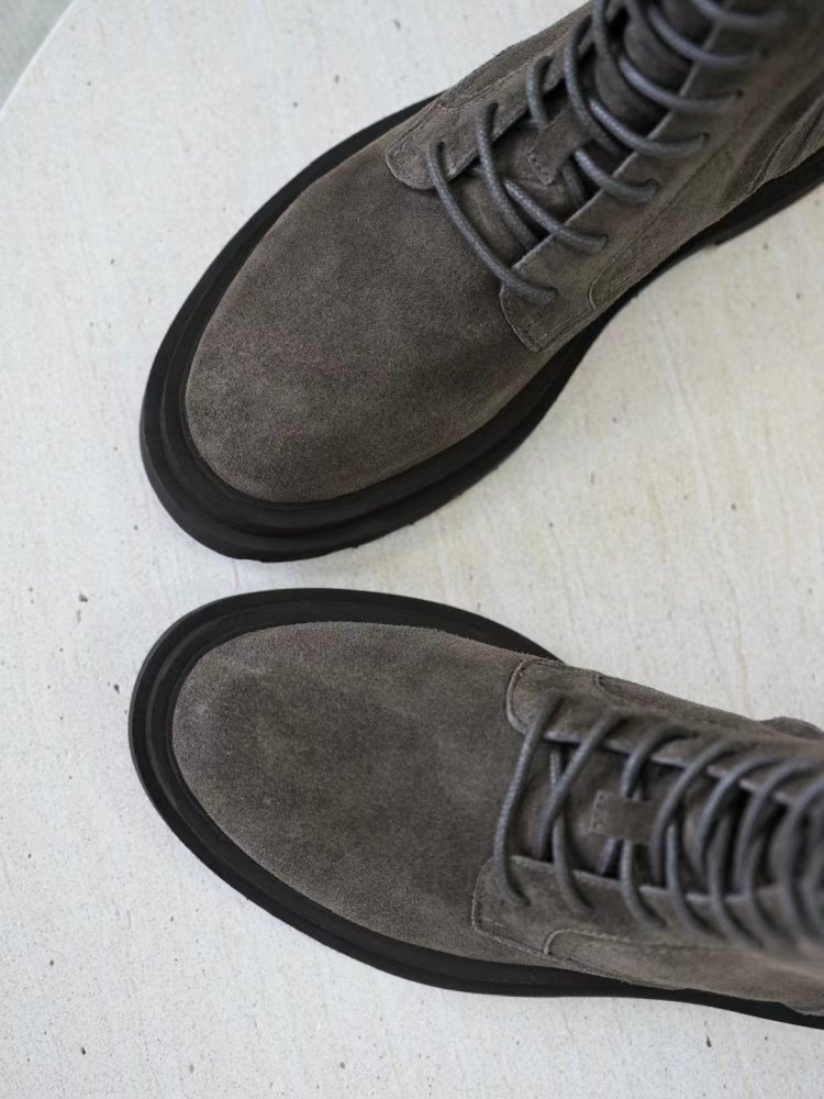 Ботинки кожаные женские фото 4