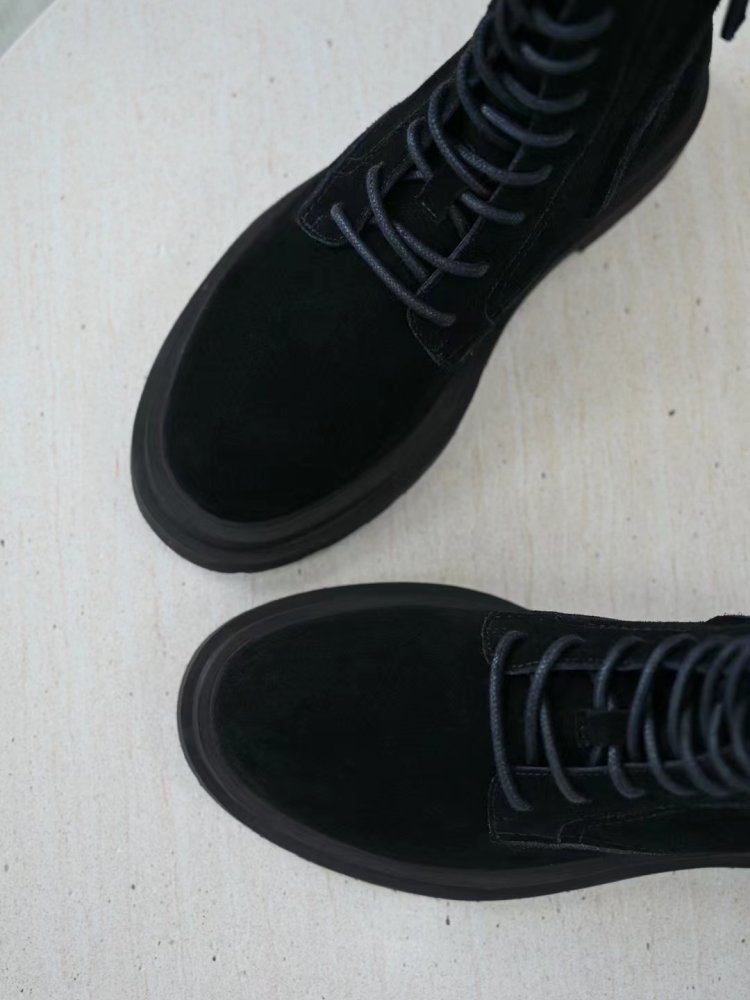 Boots leather women's фото 4