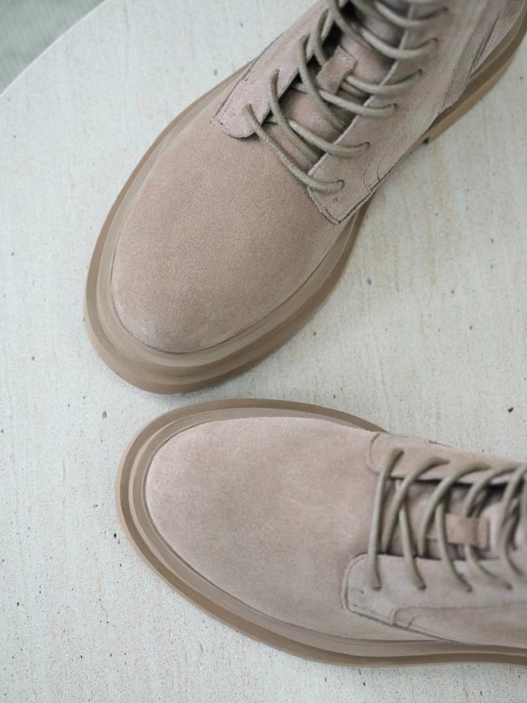 Ботинки кожаные женские фото 4