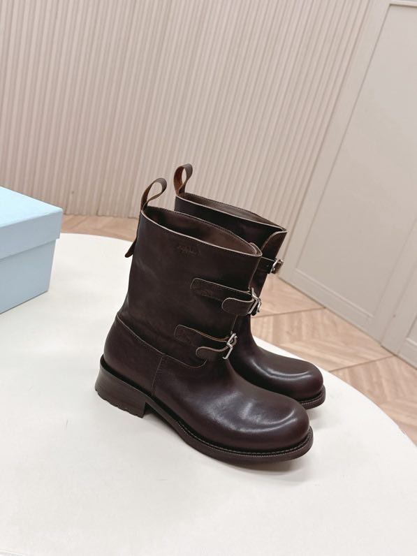 Ботинки кожаные женские фото 4