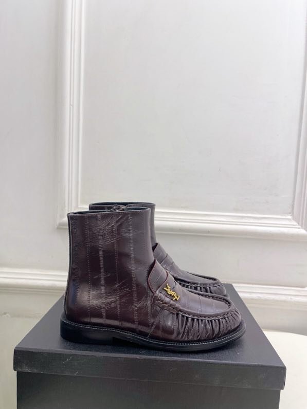 Ботинки кожаные женские фото 4