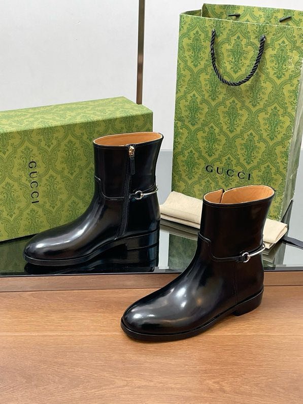 Ботинки кожаные женские фото 5