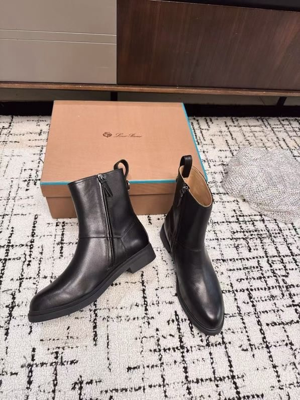 Boots leather women's фото 5