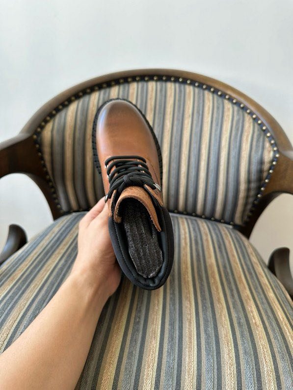 Черевики шкіряні жіночі фото 5