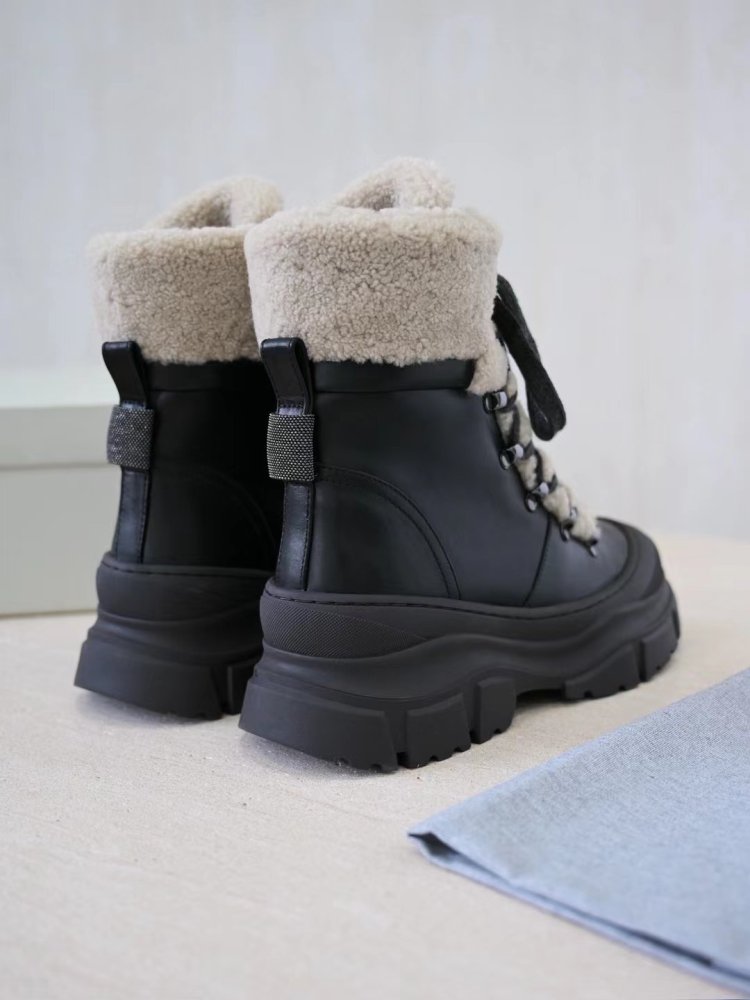 Boots leather women's фото 5