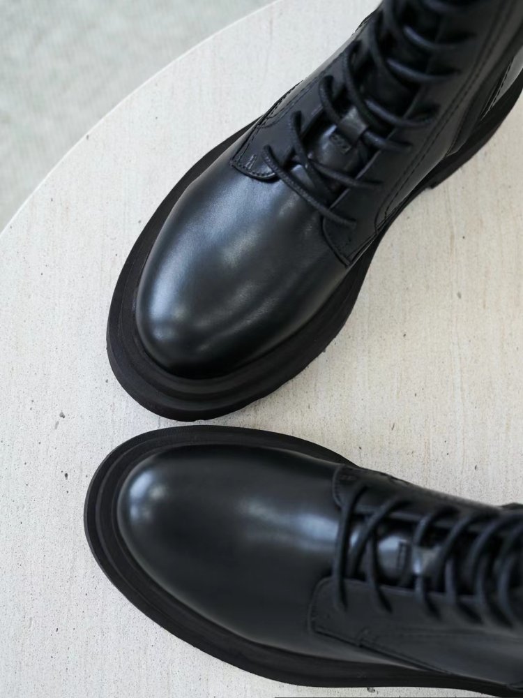 Черевики шкіряні жіночі фото 5