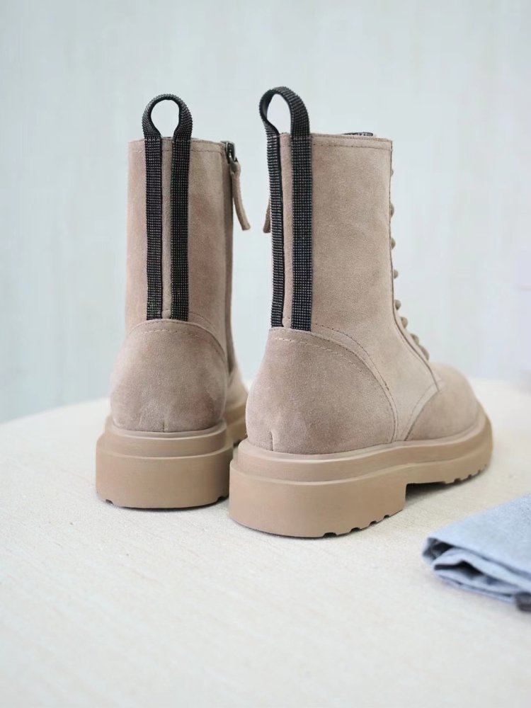 Ботинки кожаные женские фото 5