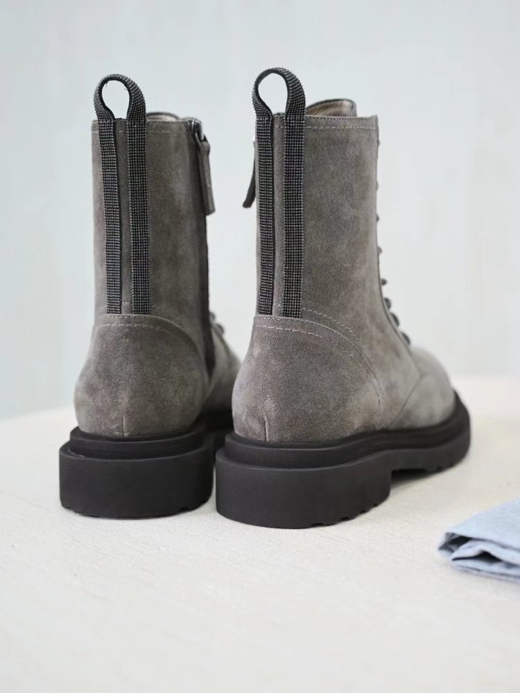 Ботинки кожаные женские фото 5