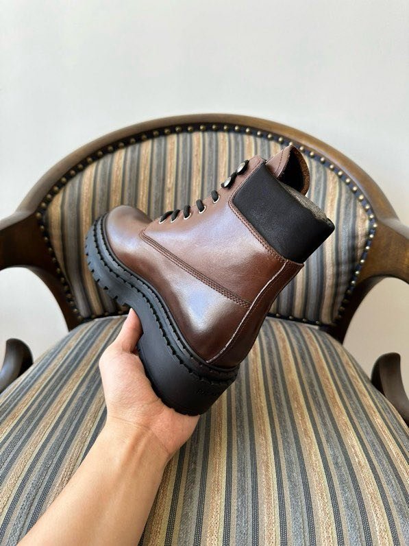 Ботинки кожаные женские фото 6