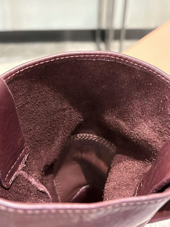 Boots leather women's фото 6