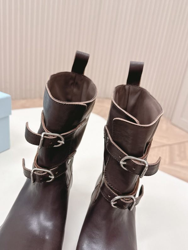 Ботинки кожаные женские фото 6