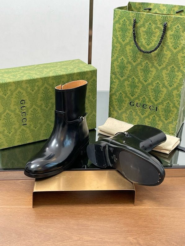 Ботинки кожаные женские фото 7