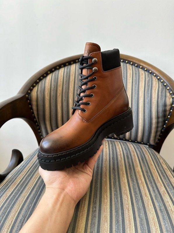Черевики шкіряні жіночі фото 7