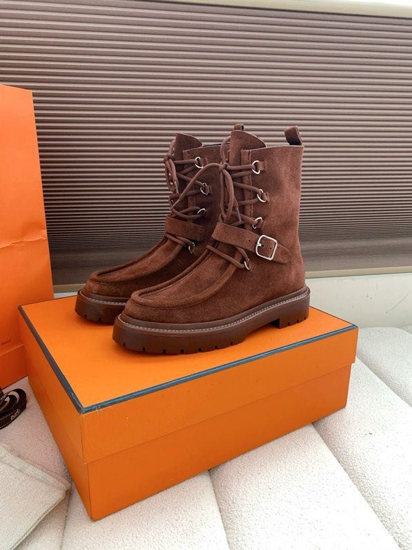 Ботинки кожаные женские фото 7