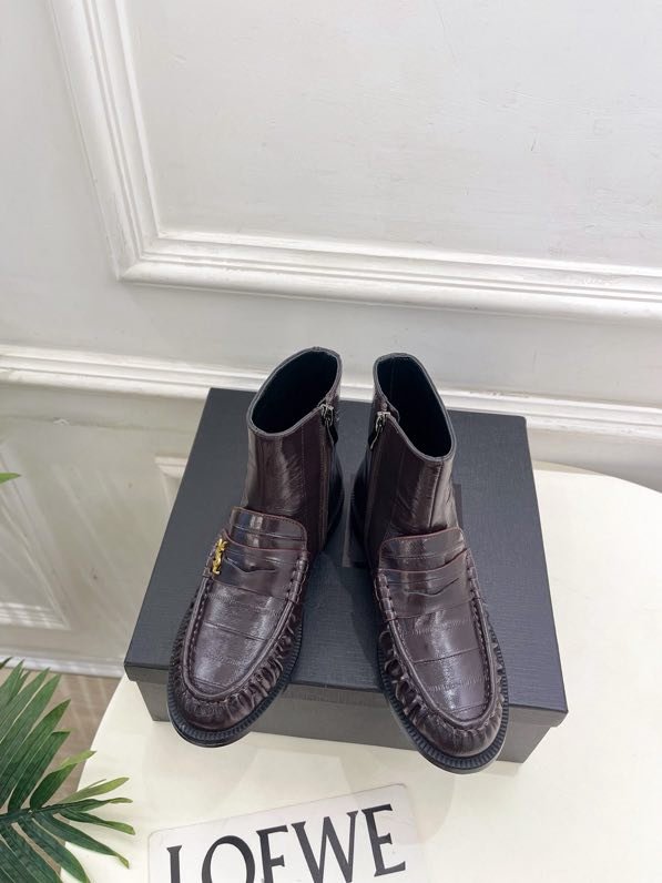 Ботинки кожаные женские фото 7