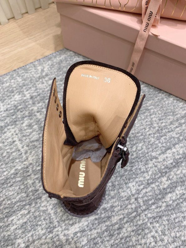 Ботинки кожаные женские фото 8