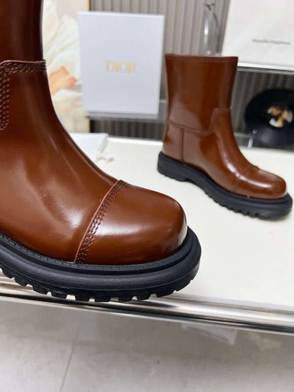 Ботинки кожаные женские фото 8