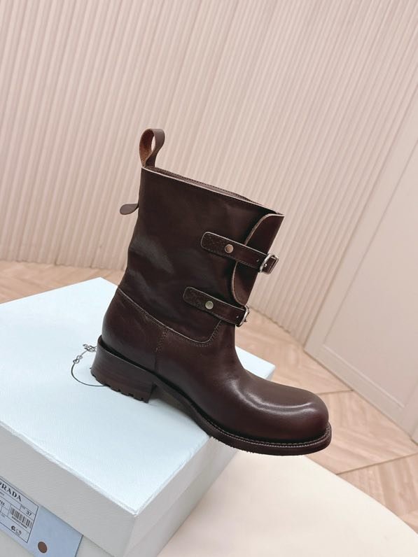 Ботинки кожаные женские фото 8
