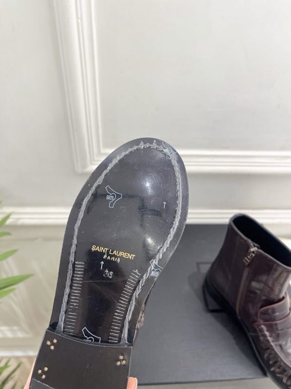 Ботинки кожаные женские фото 8