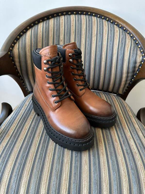 Черевики шкіряні жіночі фото 9