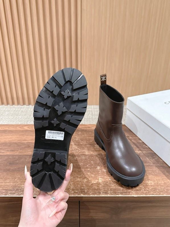 Ботинки кожаные женские фото 9