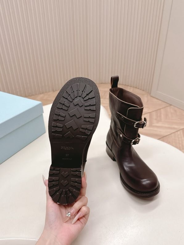 Ботинки кожаные женские фото 9