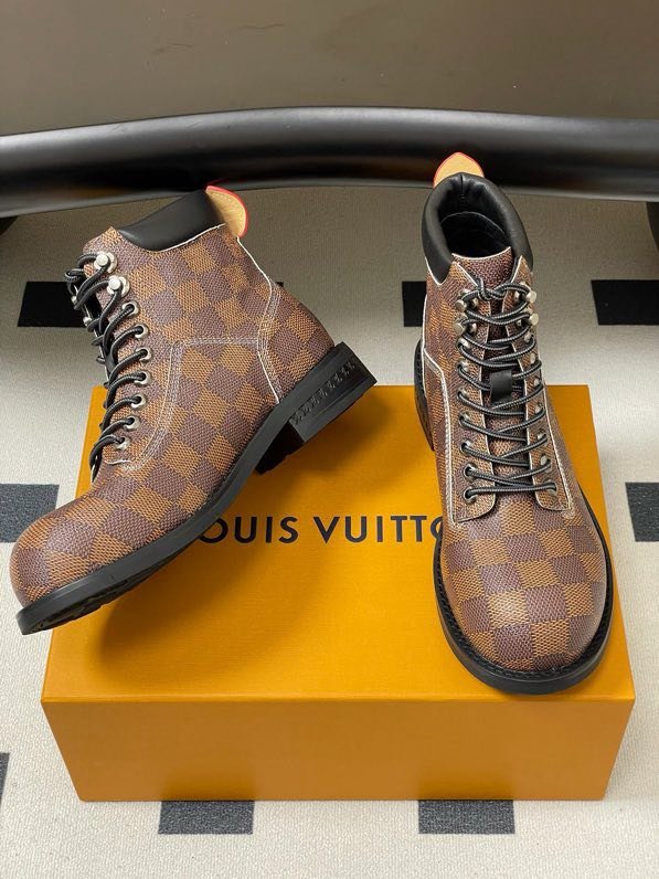 Boots LV BUBBLE leather women's