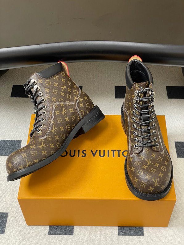 Boots LV BUBBLE leather women's