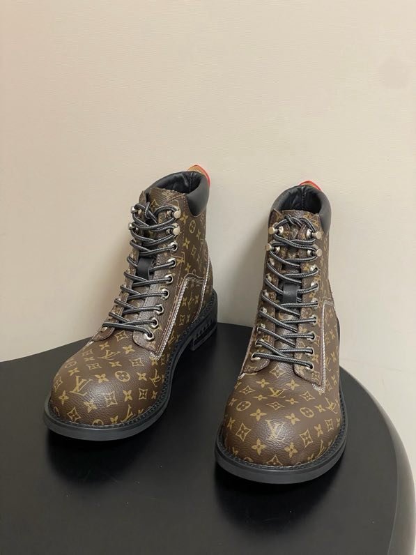 Boots LV BUBBLE leather women's фото 4