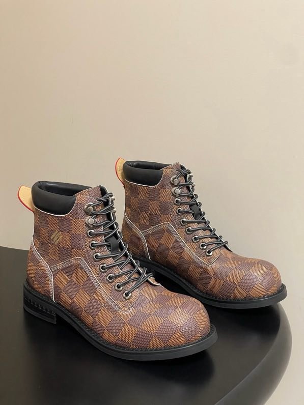 Boots LV BUBBLE leather women's фото 5