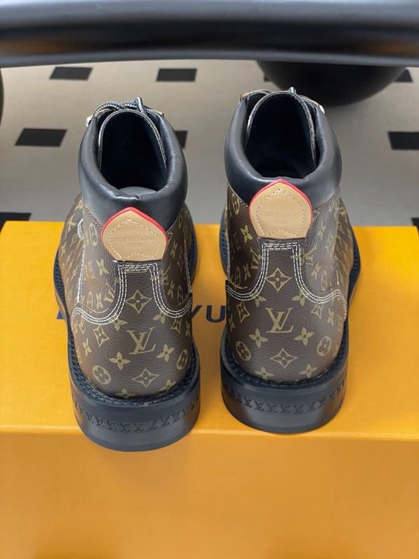 Boots LV BUBBLE leather women's фото 6