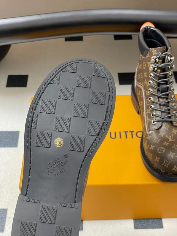 Boots LV BUBBLE leather women's фото 7