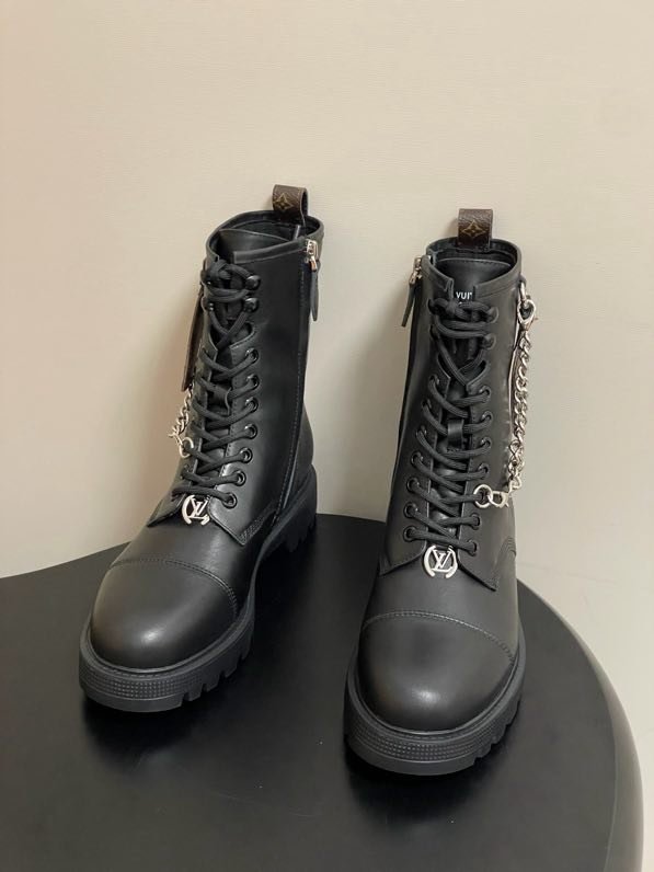 Ботинки LV DISTRICT RANGER кожаные женские фото 8