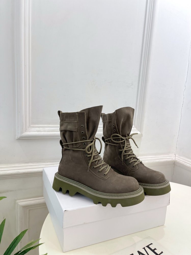 Черевики Martin на товстої підошві зі шнурівкою фото 2