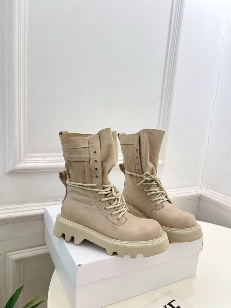 Черевики Martin на товстої підошві зі шнурівкою фото 2