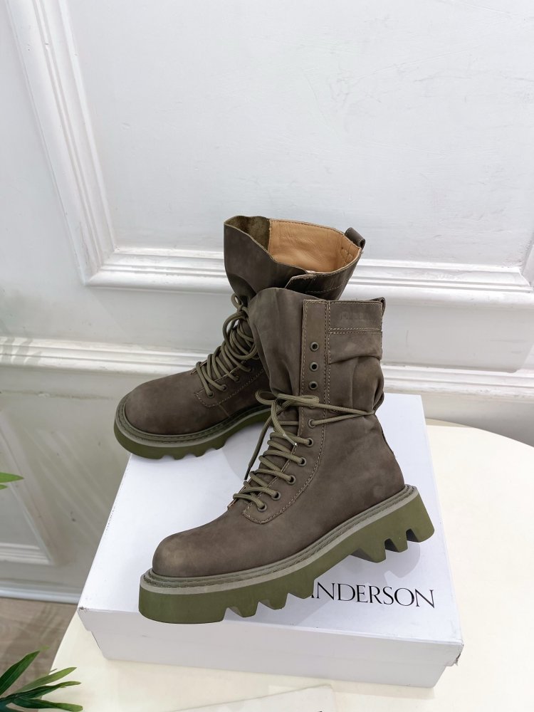 Черевики Martin на товстої підошві зі шнурівкою фото 3